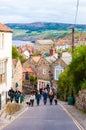 Robin Hood's Bay in North Yorkshire, UK Royalty Free Stock Photo